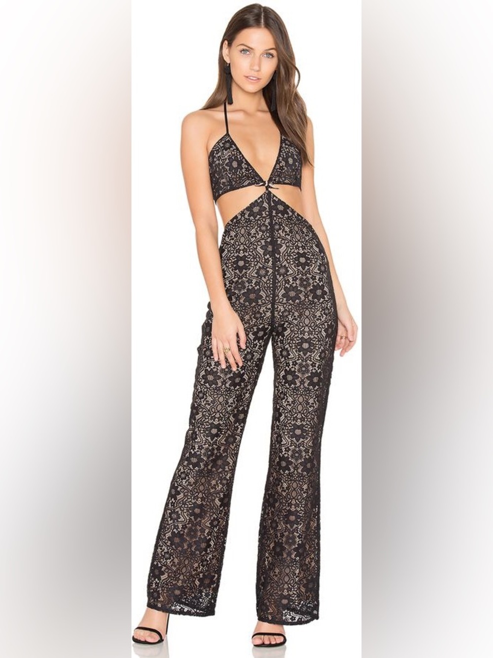 For Love & Lemons Summer Love Jumpsuit | Size Medium